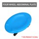 thumbnail image 1 of Máquina de entrenamiento Abdominal para Fitness, rueda de rodillo de disco Abdominal para gimnasio en casa, equipo de abdominales, cuatro ruedas, rotación de 360 ° Fivean unisex, 1 of 2