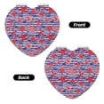 thumbnail image 2 of Kdxio Sea Stars Pocket Mirror, 1X/2X Travel Makeup Mirror 2-Sided Folding Small Mirror Portable Double-Sided Magnifying Cosmetic Mirror for Gift-Heart Shape, 2 of 9