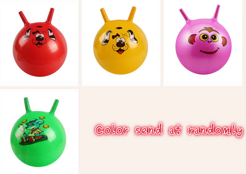 Inflatable Sport Cartoon Ball for Baby Educational Toy Bouncing Ball toy Gi IS 