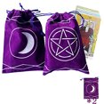 thumbnail image 2 of Bolsa de Tarot Maeaola, Bolsa de Runa, Monedero de Tela Morada, Regalo para Tarot (6 X 9 p Maeaola Maeaola, 2 of 2