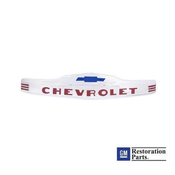United Pacific Stainless Steel Hood Emblem For 1947-53 Chevy Truck 110889