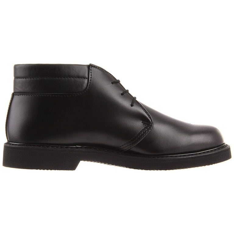 Bates Men s Lites Comfort Chukka Boots Black Leather 15 E Walmart