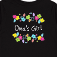 thumbnail image 4 of Inktastic Omas Girl- Bright Flowers Girls Long Sleeve Toddler T-Shirt, 4 of 5