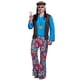 thumbnail image 4 of Disfraz de Rockabilly Hippy de los años 60 y 70 para parejas múltiples, disfraz bohemio gitano para discoteca, disfraz de carnaval, vestido de fiesta elegante para Halloween, 4 of 5