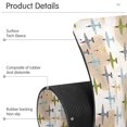 thumbnail image 4 of Yayeee Faucet Mat for Kitchen Sink 14.7" Diatomite Long Splash Guard Pad, Colorful Airplanes Pattern, 4 of 7