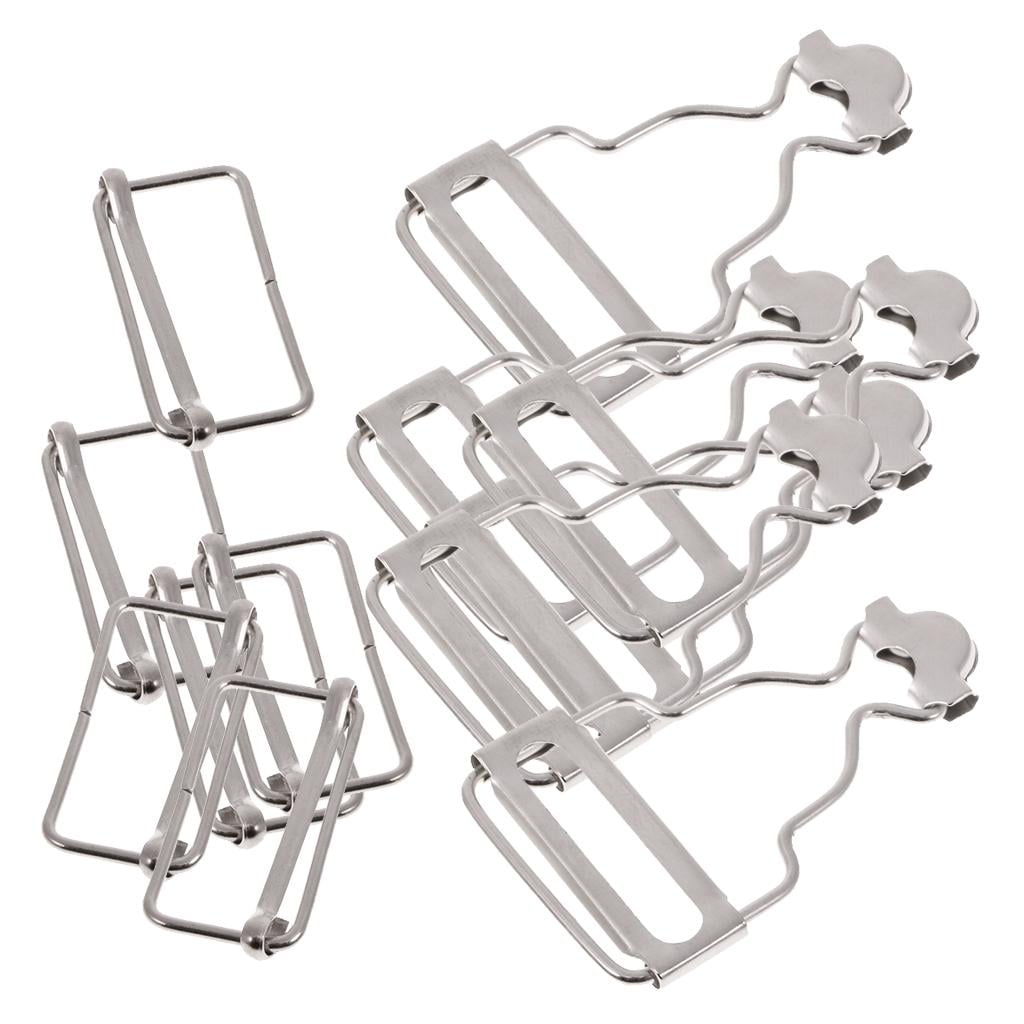 Pieces Dungaree Fasteners Clip Brace Buckles in Or Bronzes