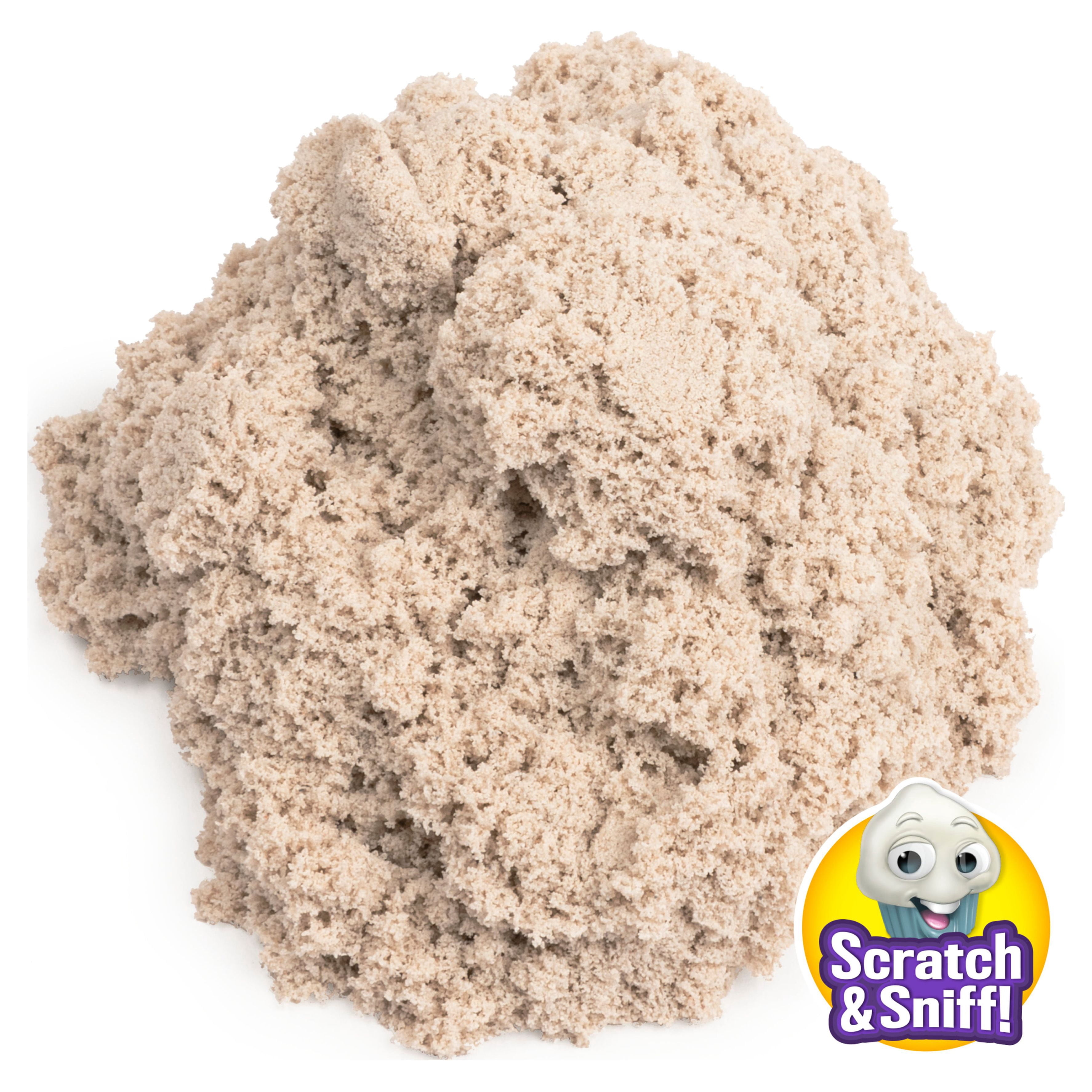 Kinetic Sand Scents, 8oz Vanilla Cupcake White Scented Kinetic Sand, for Kids Aged 3 and Up