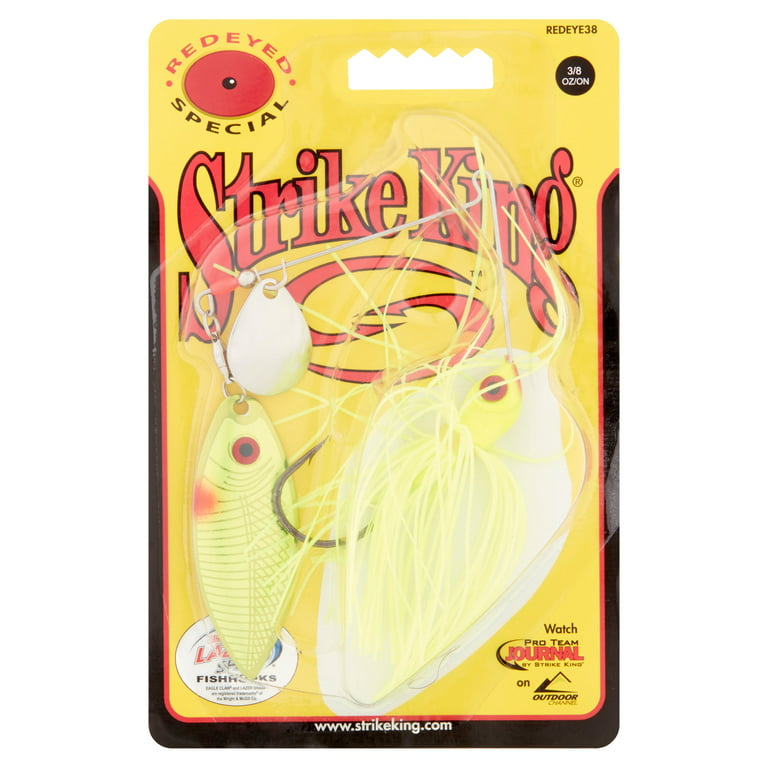 Strike King Red Eyed Special Spinnerbait (3/8oz) Chartreuse