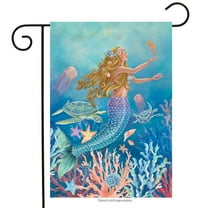 Briarwood Lane Mermaid Summer Garden Flag