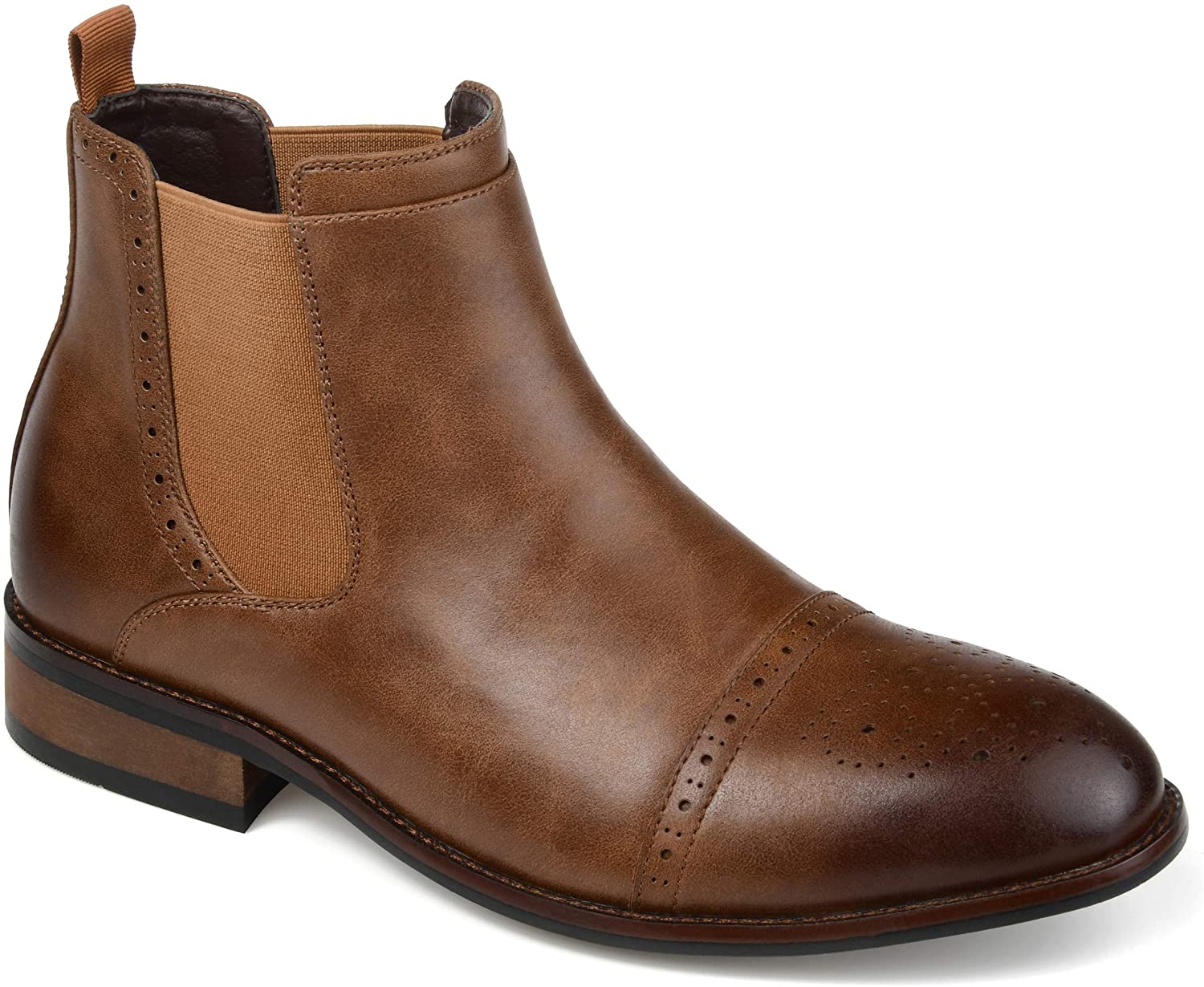 Vance Co. Garrett Cap Toe Chelsea Boot 