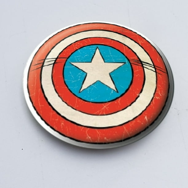  Marvel Captain America Colored Pewter Lapel Pin : Clothing,  Shoes & Jewelry