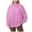 Pink, variant on larppty Oversized Mock Neck Sweatshirt for Women – Long Sleeve Casual Pullover Sweatshirt With Pockets Fall Fashion (Grey, XXL)