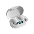 thumbnail image 1 of Sidaley Bluetooth-compatibilidad 5.0 Auriculares Inalámbricos Impermeables Estuche de carga en la oreja Deporte Música Reproducir auriculares Cables de audio/vídeo Blanco, 1 of 6