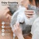 thumbnail image 5 of Cat Brush with Release Button, Cat Brush for Long or Short Haired Cats, Cat Grooming Brush Cat Comb for Kitten Rabbit Massage Removes Loose Fur, Whit, 5 of 5