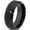 Black Bevel Tungsten, variant on Tungsten Quarter Note Music Band Ring 8mm Men Women Comfort Fit Blue Dome Brushed Gray Polished