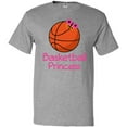 thumbnail image 3 of Inktastic Basketball Princess T-Shirt, 3 of 5