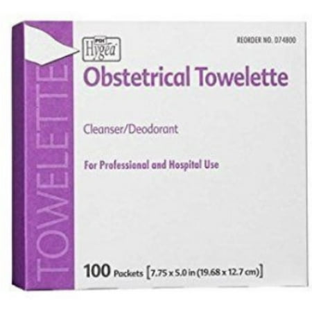 - Hygea Professional Disposables Benzalkonium Chloride Antiseptic Towelettes, 100 ea