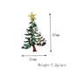 thumbnail image 3 of Broches para mujer, moda informal, suéter navideño, joyería, regalo para niño y niña, broche de árbol de Navidad, broche de moda, 3 of 5