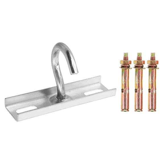 AURARMLET Heavy Duty Iron Ceiling Hook for Fan Mounting, 1 Piece, and Easy to Install Hardware