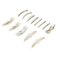 thumbnail image 3 of 13 piezas de pinzas para el cabello con perlas, pasadores decorativos de perlas falsas, horquillas grandes para el cabello, accesorios elegantes para e, 3 of 15
