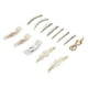 thumbnail image 3 of 13 piezas de pinzas para el cabello con perlas, pasadores decorativos de perlas falsas, horquillas grandes para el cabello, accesorios elegantes para e, 3 of 15