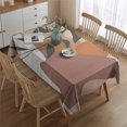 thumbnail image 2 of Orange Boho Sun, Mountain and Plant Pattern Rectangle Tablecloth 60"x84",Waterproof Polyester Rectangle Table Cloth, Wipeable Spillproof Polyester Tablecloth for Dining, Camping, Indoor and Outdoor, 2 of 5