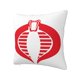 thumbnail image 2 of Funda de almohada súper suave Cobra Commander con cremallera para dormitorio, sofá, sillón, fundas de almohada mullidas y acogedoras para todas las estaciones, almohada cuadrada, 2 of 8