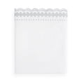 thumbnail image 1 of Sky Drap Plat Brodé Festonné, Full, Blanc, 1 of 2