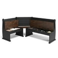 thumbnail image 4 of Corner Dining Set Harvest Black | Furniture Dash, 4 of 7