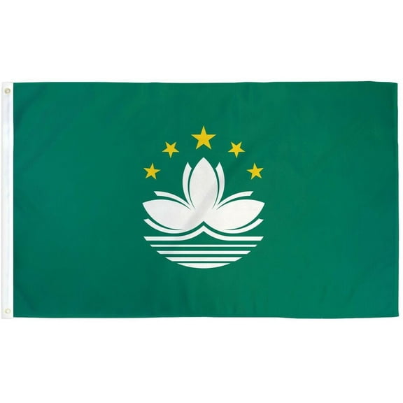 3x5 Macau China Flag 3'x5' Banner Fade Resistant Premium / Grommets