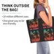 thumbnail image 2 of Balery Go Surfer Bolsa Tote Estilo Estético con Cremalleras, Bolsa de Hombro, Bolsa de Compras Grande y Plegable, 2 of 8