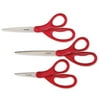 3M MMM1407 Scissors- Household-Office- 7inch Straight Cut- Red