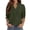Blackish Green, variant on Pink Long Sleeve Shirts for Women V-Neck Casual Tunic Tops Work Fashion Cute Fall Outfits 2026 Dressy Blouse XL
