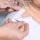 thumbnail image 4 of Vogacara Traje de paciente con cuello en V, camisa de manga corta reutilizable a la moda, blusa, Tops holgados portátiles, absorción de sudor con masajeadores Vogacara CE013447-00, 4 of 6