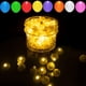 thumbnail image 4 of Luces LED para globos Aogist, redondas, amarillas, 100 unidades con pilas, 4 of 6