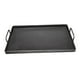 thumbnail image 3 of Sartén para cocinar, plancha para barbacoa, utensilios de cocina, planchas de hierro fundido reforzado con ranuras, superficie plana para, 3 of 8