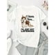 thumbnail image 2 of Camisetas de verano para mujer, con estampado, lindo, holgadas, atléticas, de manga corta, casual, 2025Women'S Casual Crew Neck T-Shirt with Husky Print, Fashionable Short Sleeve Top, Medium Stretch, 2 of 6