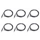 thumbnail image 1 of 6X para QC35 Cable de Auriculares QC25 QC35 II QC45 Cable de Audio Soundtrue Cable de GrabacióN de Par PortáTil de 3,5 A 2,5, Negro, 1 of 5