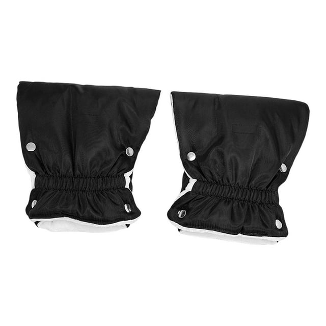 2 guantes de invierno para cochecito de bebé, esenciales, versátiles, de felpa, suaves y cálidos, accesorios para cochecito de invierno, calentador de