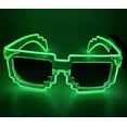 thumbnail image 2 of LINLIN Light Up Glasses, LED Glasses Party Glasses Sunglasses Cool Glasses Battery for Cosplay Halloween Bar Club Party/Adult Girl Boy Kids Gifts, 2 of 6