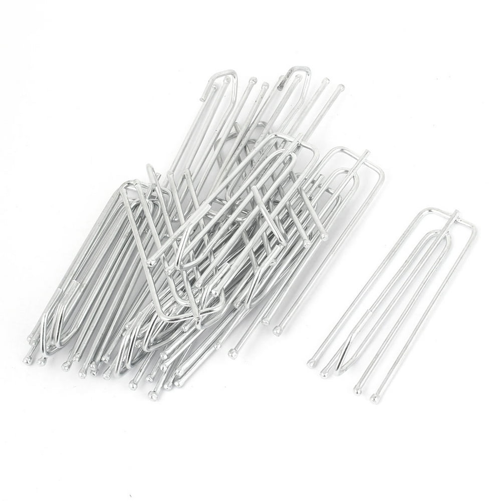 15pcs 7cm 4 Prongs Drapery Curtain Tape Pinch Pleat Clips Hooks