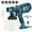 Blue, variant on 800W Paint Sprayer, 1400ml Electric HVLP Portable Paint Spray Gun with Cleaning & Blowing Joints, Electric Spray Paint Gun Easy to Clean for Furniture Home and Outdoors, Painting Projects, Red