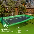 thumbnail image 6 of gobaplay Single Swing Playground Set with 6' Frame Extension & Rectangle Tree Swing, 6 of 12