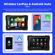 5 Inch Motorcycle Navigation Carplay Multimedia Portable Player Touch Screen Display Wireless Android Auto