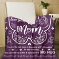 thumbnail image 3 of Christmas Birthday Gifts for Mom, New Mom Christmas Birthday Gifts for Christmas From Daughters, Gifts Presents for New Mom Christmas Unique from Daughter Son, Mom Christmas Throw Blanket for Couch, 3 of 6