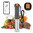 thumbnail image 1 of Inkbird 1000W WiFi Sous Vide Cooker Precision Immersion Circulator Stainless Steel, 1 of 12