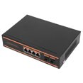 thumbnail image 4 of Switch PoE Switch de 6 puertos 4 puertos PoE de 1000 Mbps 2 puertos SFP de 1000 Mbps Compatible con conmutador IEEE802.3af/at Enchufe europeo 100‑240 V, 4 of 10