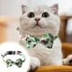 thumbnail image 1 of Collar para Gatos con Lazo y Cascabeles para Festivales Irlandeses, 1 of 6