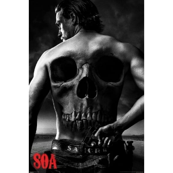 Sons Of Anarchy Jax Back Poster (24 X 36)