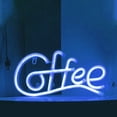 thumbnail image 2 of Washranp Neon Sign,Plastic Coffee Letter Shape LED Neon Light Battery-Powered for Coffee Bar Restaurant Wedding Wall Decor, 2 of 5